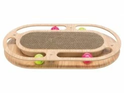 Trixie Kratzpappe mit Holzrahmen & Katzenminze