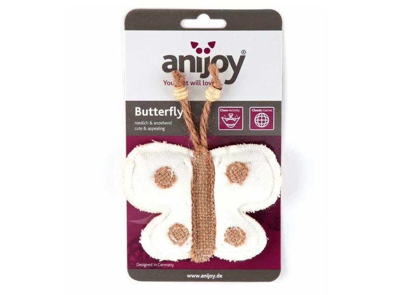 Anijoy Katzen-Spielzeug Butterfly 13 cm – Bild 2