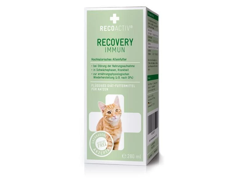 RECOACTIV Katzen-Nahrungsergänzung Recovery Immun, 1 x 280 ml