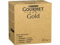 Purina Nassfutter Gourmet Gold Megapack, in Sauce, 96 x 85 g