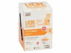 NaturaCat Nassfutter Poulet Ragout, 4 x 85g