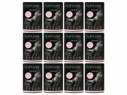 Cat's Love Nassfutter Junior Huhn 12 x 85 g