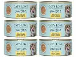 Cat's Love Nassfutter Fillet Pur Huhn 6 x 100 g