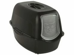 Rotho Katzentoilette Bailey Eco, Schwarz