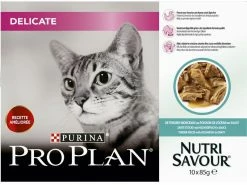 Purina Pro Plan Nassfutter Delicate Ocean Fisch, 10 x 85 g