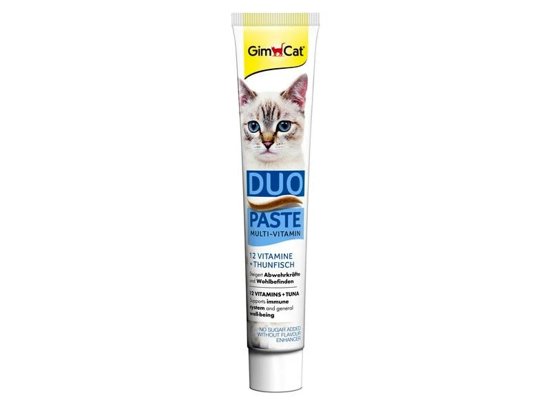 Gimpet Nahrungsergänzung GimCat Multi-Vitamin Duo-Paste, 50 g