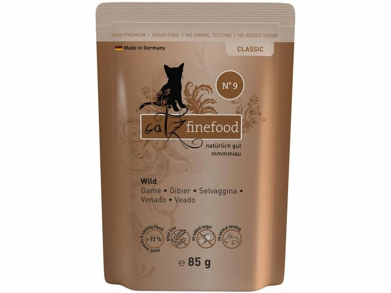 Catz finefood Nassfutter No.09 Wild, 85 g