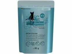 Catz finefood Nassfutter No.13 Hering & Schrimps, 85 g