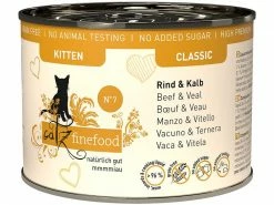 Catz finefood Nassfutter Kitten No.07 Rind & Kalb, 200 g
