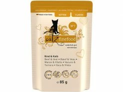 Catz finefood Nassfutter Kitten No.07 Rind & Kalb, 85 g