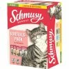 Schmusy Nassfutter Ragout Multipack Jelly, 12 x 100 g