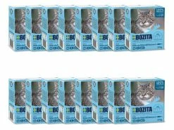 Bozita Nassfutter Häppchen in Gelée mit Makrele, 16 x 370 g