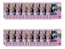 Bozita Nassfutter Häppchen in Sauce mit Garnelen, 16 x 370 g