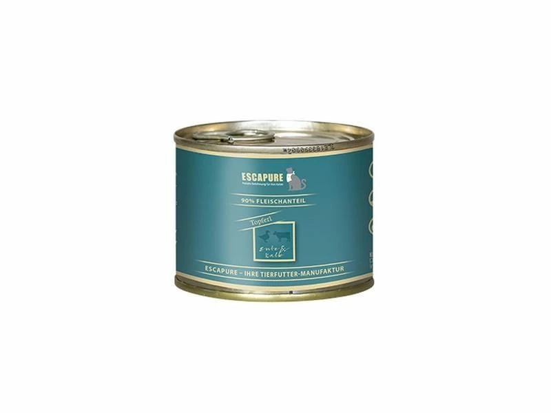 Escapure Nassfutter Topferl Ente & Kalb, 200 g