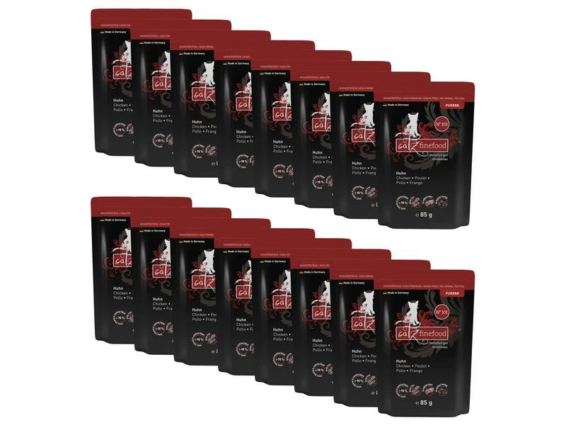 Catz finefood Nassfutter Purrrr No.103 Huhn, 16 x 85 g