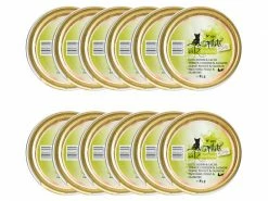 Catz finefood Nassfutter Fillets No.405 Pute, Huhn & Lachs, 12 x 85 g