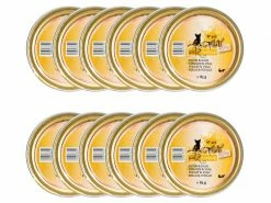 Catz finefood Nassfutter Fillets No.407 Huhn & Kalb, 12 x 85 g