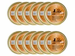 Catz finefood Nassfutter Fillets No.409 Pute, Huhn & Kaninchen, 12 x 85 g