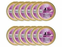 Catz finefood Nassfutter Fillets No.411 Pute, Huhn & Lamm, 12 x 85 g