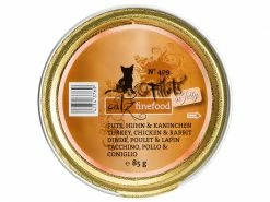 Catz finefood Nassfutter Fillets No.409 Pute, Huhn & Kaninchen, 85 g