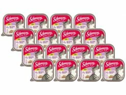 Schmusy Nassfutter Menü Geflügelcocktail, 16 x 100 g