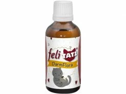 CdVet Katzen-Nahrungsergänzung feliTATZ DarmFlora, 50 ml