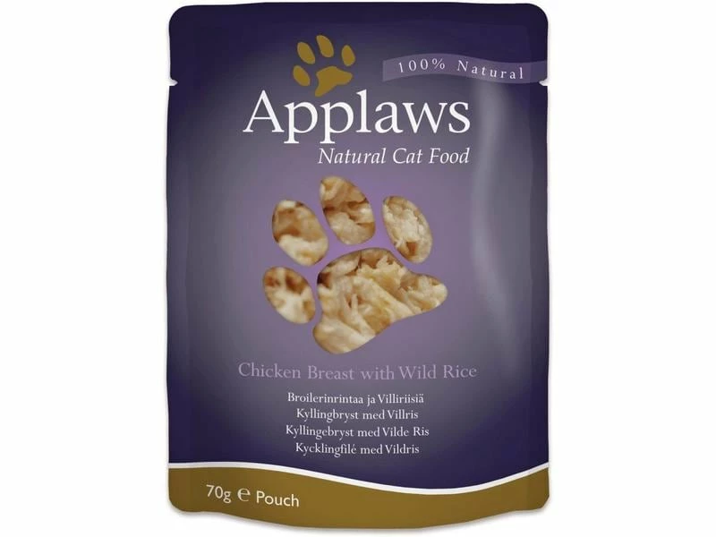Applaws Nassfutter Pouch Huhn & Wildreis, 70 g