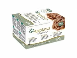 Applaws Nassfutter Schale Fisch Selection Multipack, 8 x 60 g