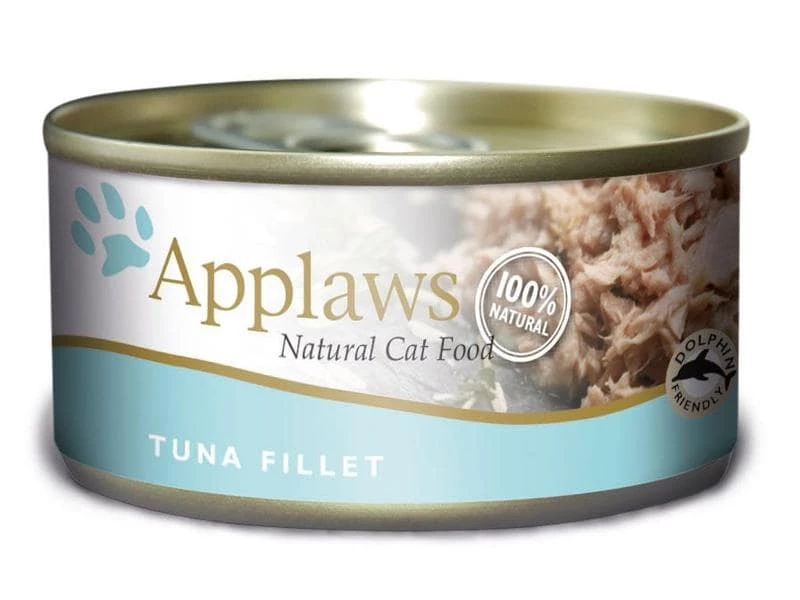 Applaws Nassfutter Dose Thunfischfilet in Brühe, 156 g