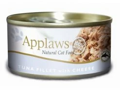 Applaws Nassfutter Dose Thunfischfilet & Käse in Brühe, 156 g