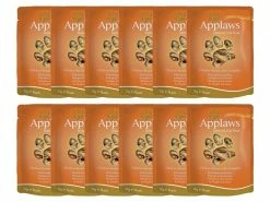 Applaws Nassfutter Pouch Huhn & Kürbis, 12 x 70 g