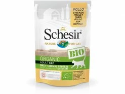 Schesir Nassfutter Bio Huhn, 85 g
