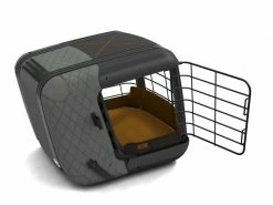 4pets Transportbox Caree Smoked Pearl
