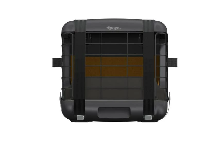 4pets Transportbox Caree Smoked Pearl – Bild 7