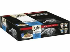 Sheba Nassfutter Delikatess in Gelee Fisch Variation, 60 x 85 g