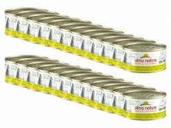 Almo Nature Nassfutter HFC Complete Huhn & Thunfisch mit Zucchini 24x70g