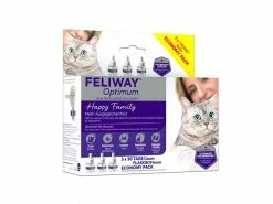 Feliway Wohlbefinden Optimum Nachfüllflakon, 3 x 48 ml