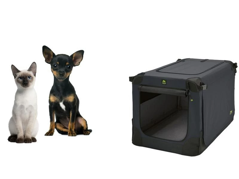 Maelson Transportbox Soft Kennel, Gr. 52 Anthrazit – Bild 2
