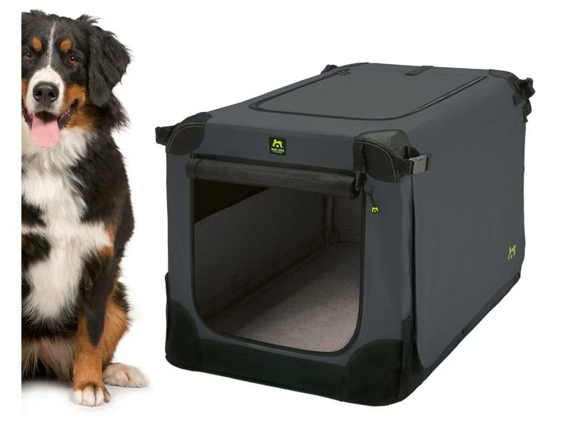 Maelson Transportbox Soft Kennel, Gr. 120 Anthrazit – Bild 2