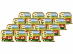 HofCat Nassfutter Kalb, 16 x 100g