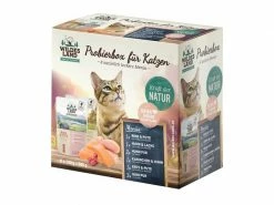 Wildes Land Nassfutter Adult Pouch Probierbox 8 x 100 g