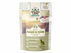 Wildes Land Nassfutter Adult Fasan & Huhn 100 g