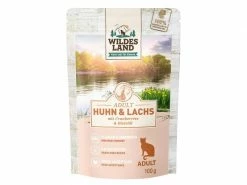 Wildes Land Nassfutter Adult Huhn & Lachs 100 g