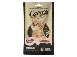 Catsy Katzen-Snack Creamy Snack Tuna & Salmon, 5 x 14 g