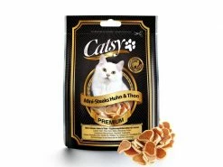 Catsy Katzen-Snack Mini-Steaks Huhn & Thon, 50 g