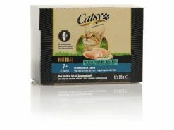Catsy Nassfutter 7+ Cat Pouch Surf & Turf, 12 x 85 g