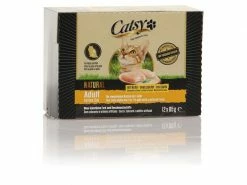 Catsy Nassfutter Adult Active Cat Chicken, 12 x 85 g