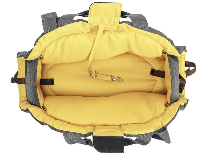 Nobby Tiertransport-Tasche Shelly, 72 x 55 cm, Grau-Senf – Bild 3