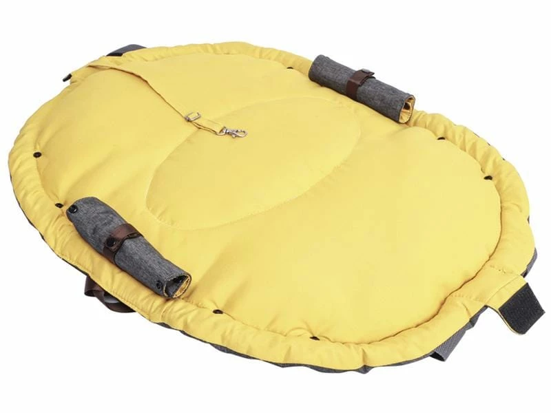 Nobby Tiertransport-Tasche Shelly, 72 x 55 cm, Grau-Senf – Bild 4