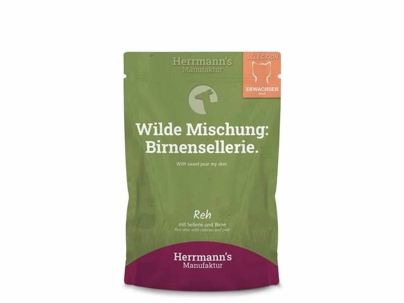 Herrmann's Nassfutter Reh mit Sellerie und Birne